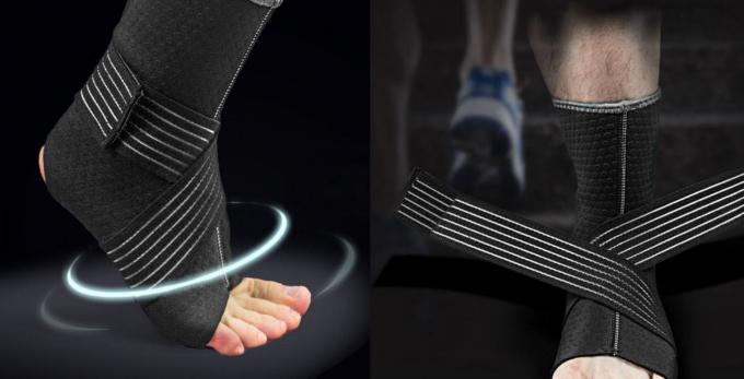 Elasticatedネオプレンの足首の覆い/スポーツのフィートの足首サポート包帯