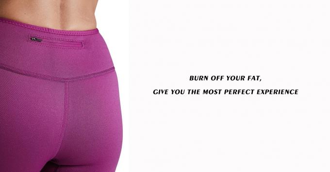 減量のための快適な伸縮性があるネオプレンの試しのズボンは汗を吸収します