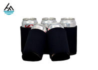 注文のネオプレンはホールダーのネオプレンの缶ビールのクーラーによってステッチされる生地の端できます